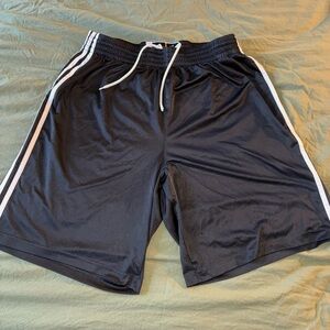 Adidas Men's Black Athletic Shorts